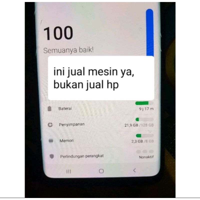 mesin samsung S10 plus
