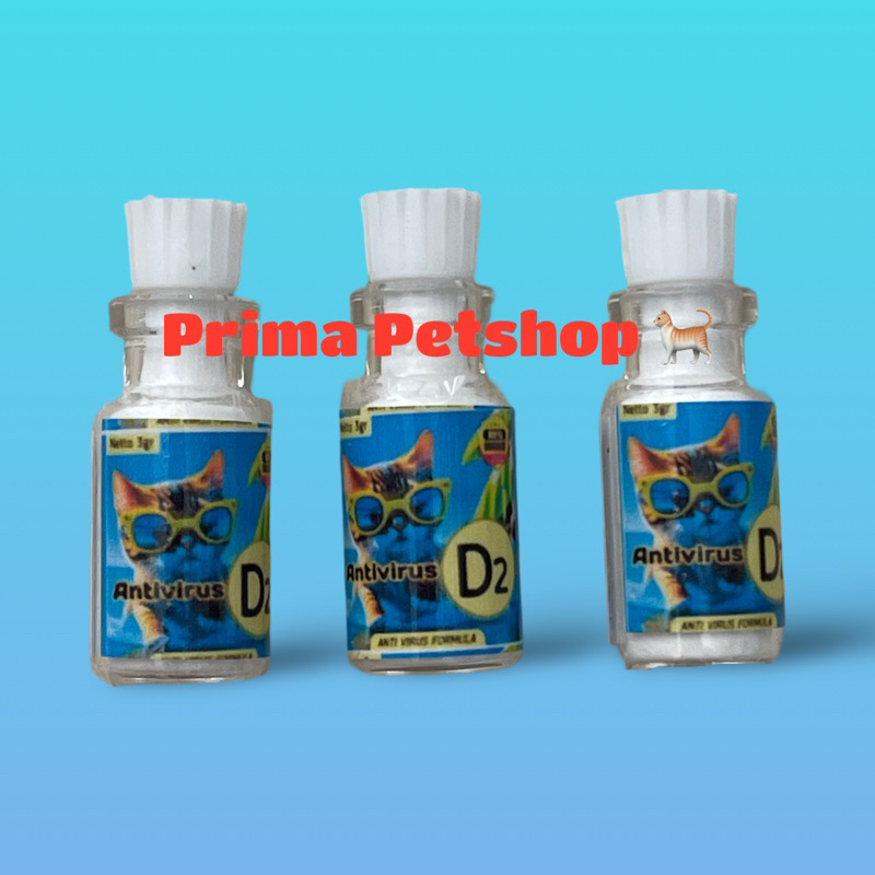 D2 Obat kucing flu pilek calici distemper panlau dan obat virus kucing