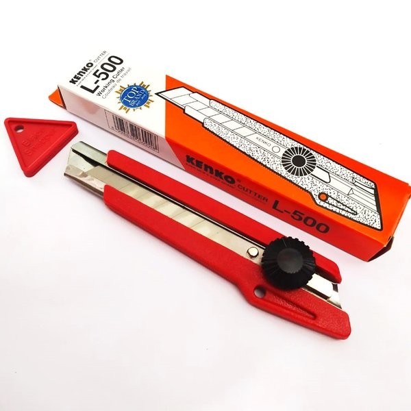 

KENKO CUTTER / Pisau Pemotong Kertas L-500 (18 Mm Blade)