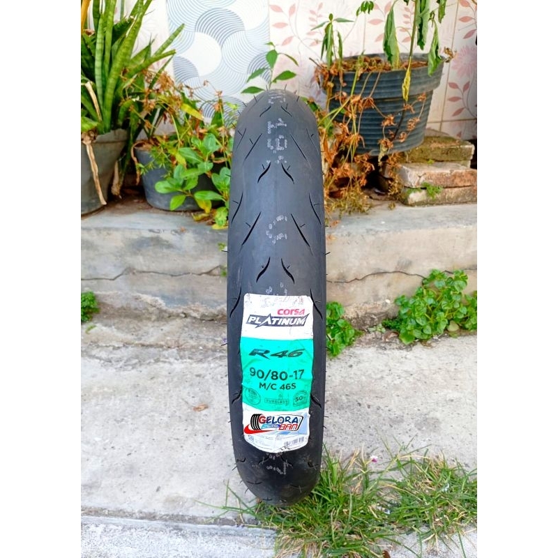 Ban Tubeles Corsa R46 90/80-17 Soft Compound ban donat 90/80-17 ban corsa r 46 90/80-17 ban montor r