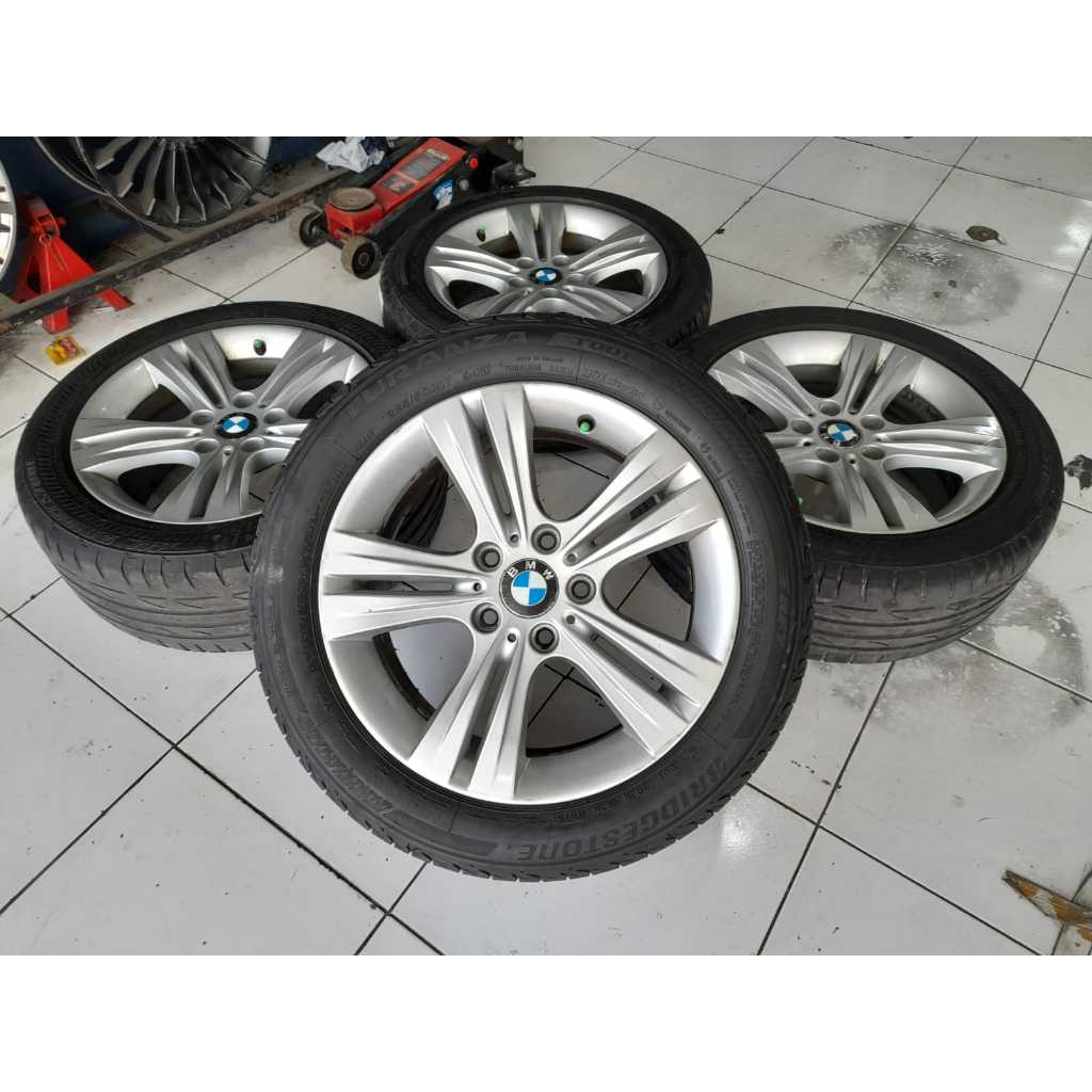 velg oem bmw f30 ring 17 pcd 5x120 pnp e36 e46 e90 323i 325i seri 3