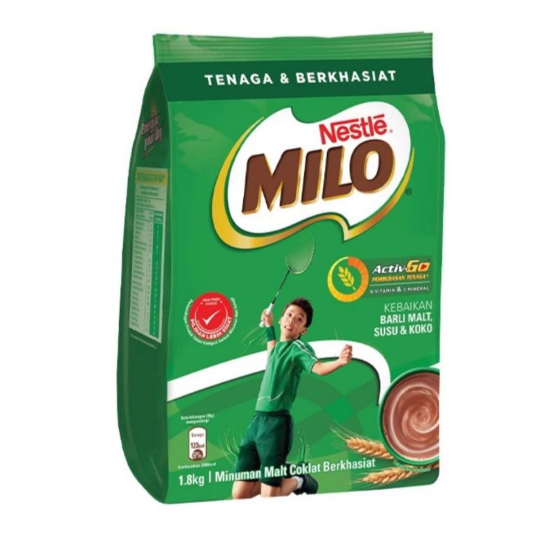 

MILO Activ-Go Bubuk Malt Coklat Original Malaysia (1,8kg)