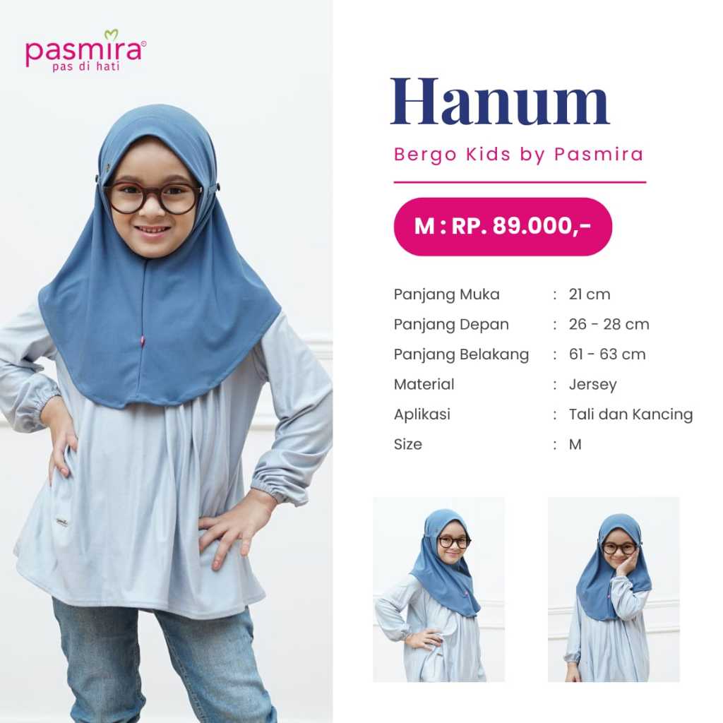 PASMIRA HANUM KIDS / BERGO HANUM PASMIRA / BERGO ANAK TALI
