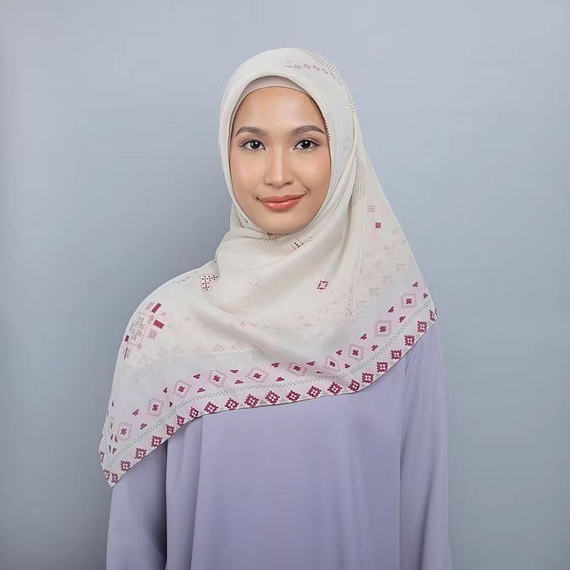 ZOYA KAYLA SCARF HIJAB KERUDUNG SEGI EMPAT MOTIF PROMO DISKON GRATIS ONGKIR COD