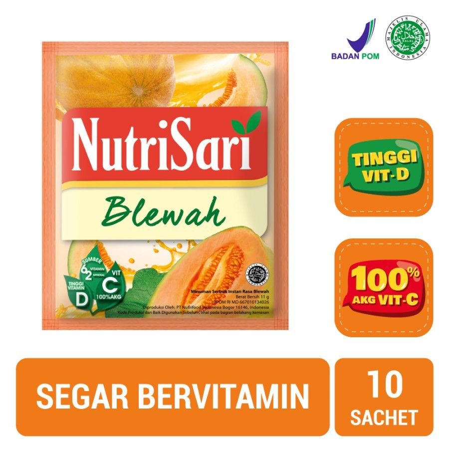 

NutriSari Blewah isi 10 Sachet