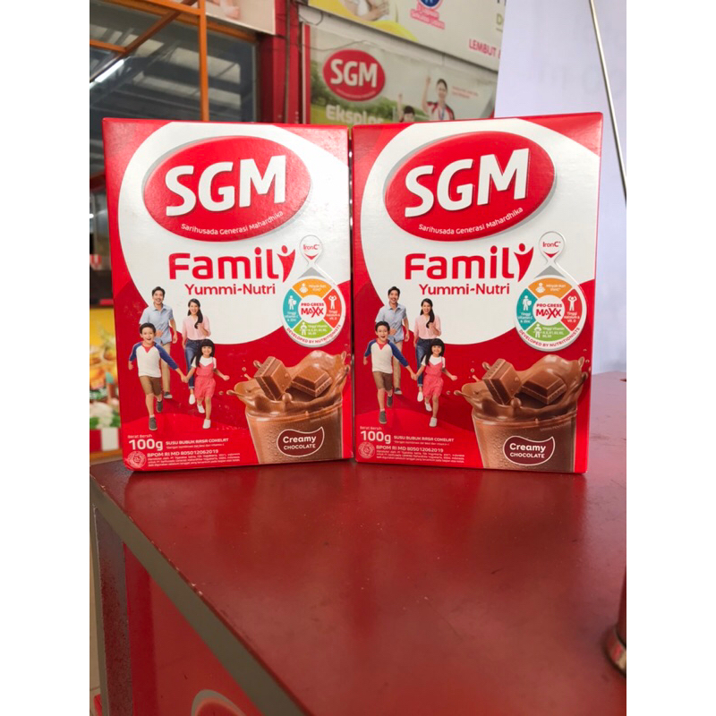 

SGM Family rasa Coklat 100g