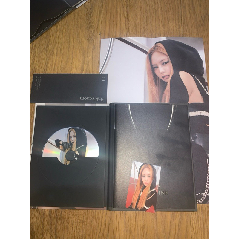 album jennie, Blackpink digipack, unslead,