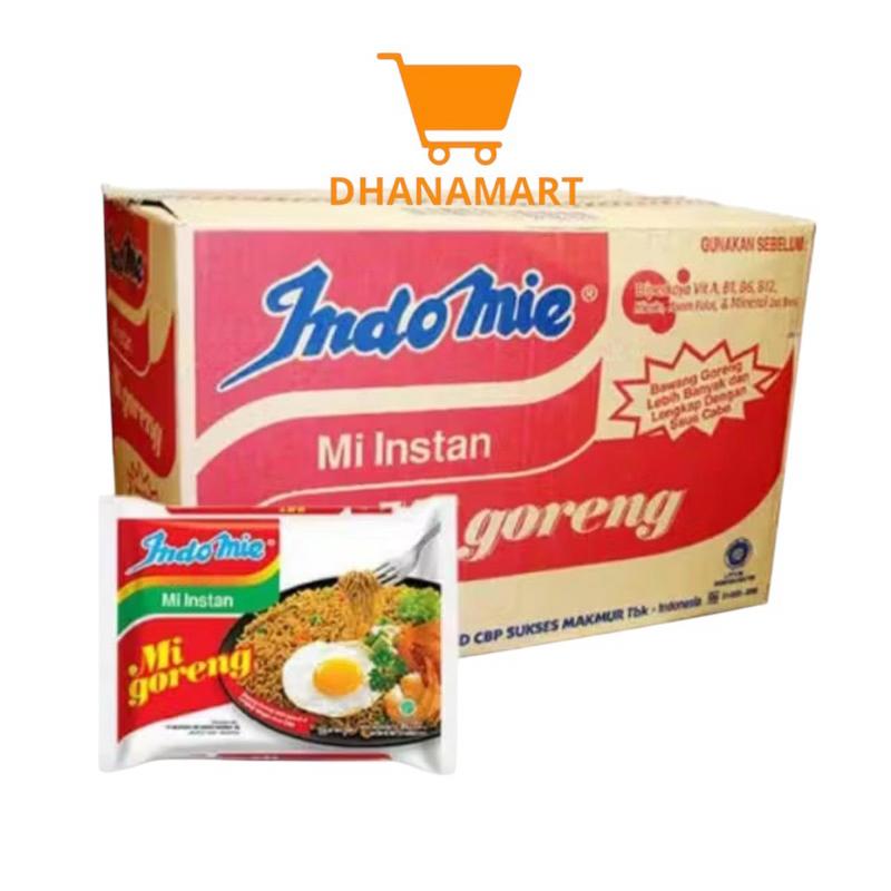 

1 Dus Indomie Mi instan mi Goreng 40pcs