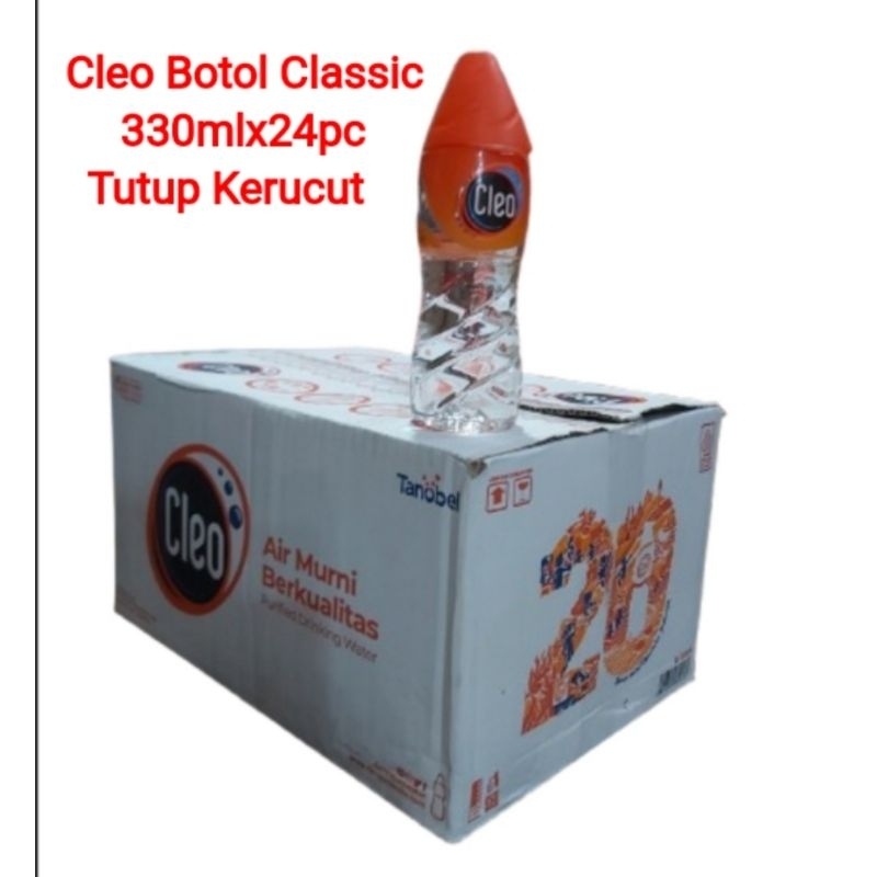 

Cleo Botol Classic 330mlx24pcs.