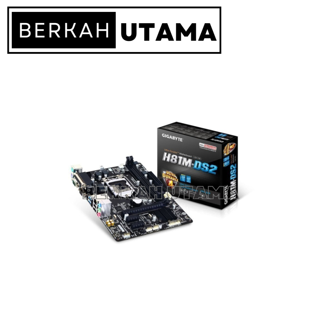MOTHERBOARD GIGABYTE GA-H81M-DS2 (SOCKET 1150) | GIGABYTE H81M DS2