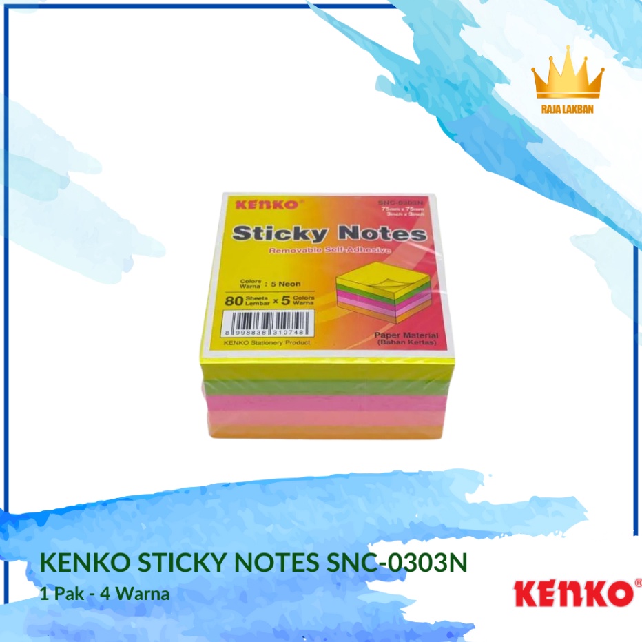 

HJ6 Sticky Notes Cube KENKO SNC 33N