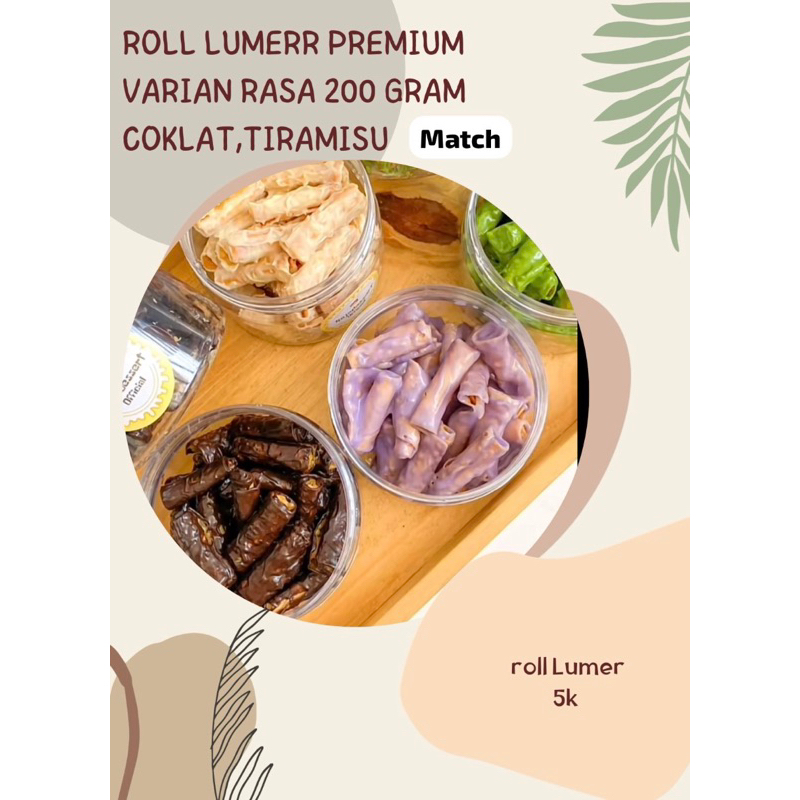 

Kerpik pangsit / Keripik Pangsit Tiramisu,coklat,match,taro Lumer / Keripik Lumpia Lumer 200 gram