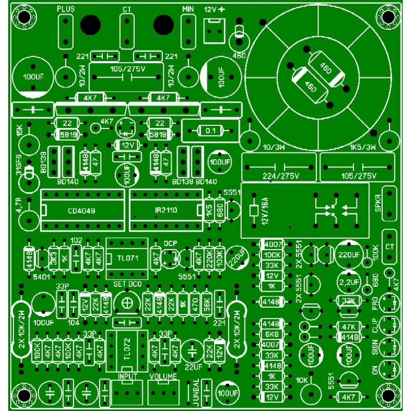 PCB UCD 1K Full Fitur