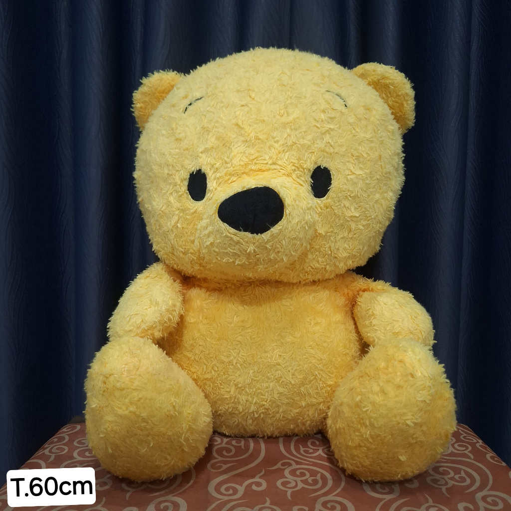 Boneka Pooh Bulu Jumbo Original Disney Brand Pudar Cantik Lucu
