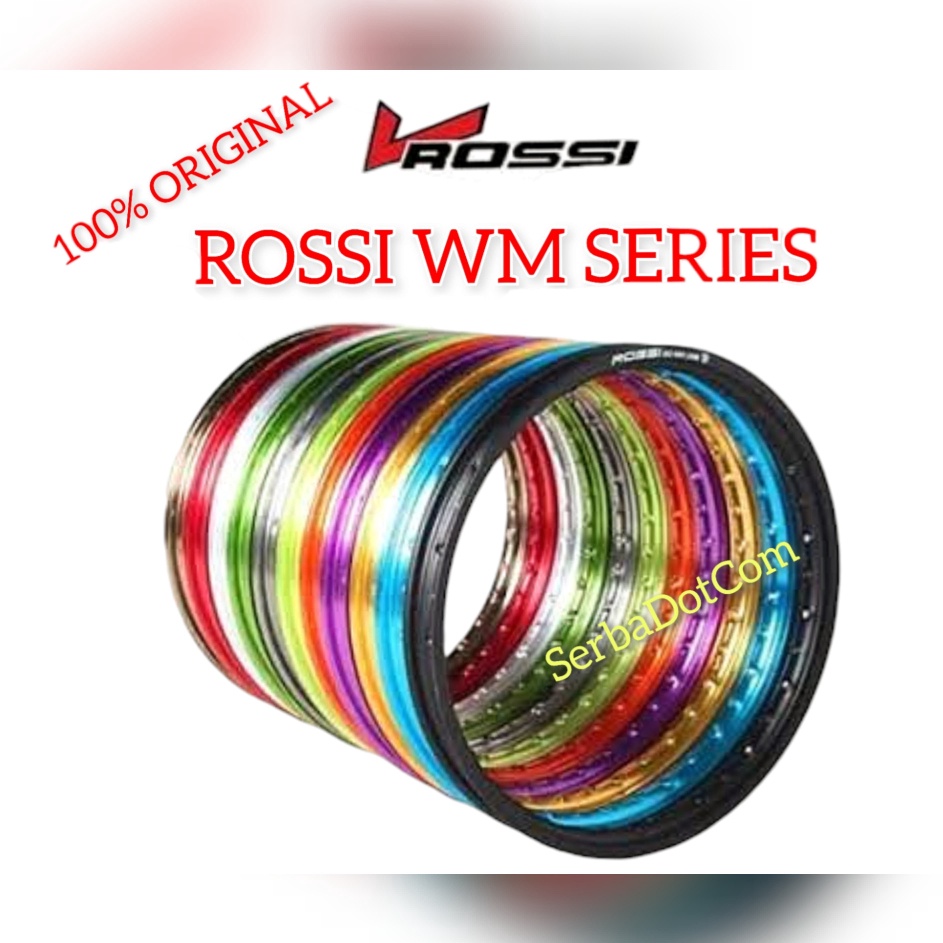 SALE VELG ROSSI ROSSY WM 12 14 16 185 215 25 RING 17 BLACK SILVER BLUE RED GOLD PURPLE UNGU DOF DOFF