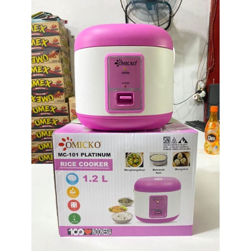 Magic Com Omicko rice cooker omicko 1.2liter