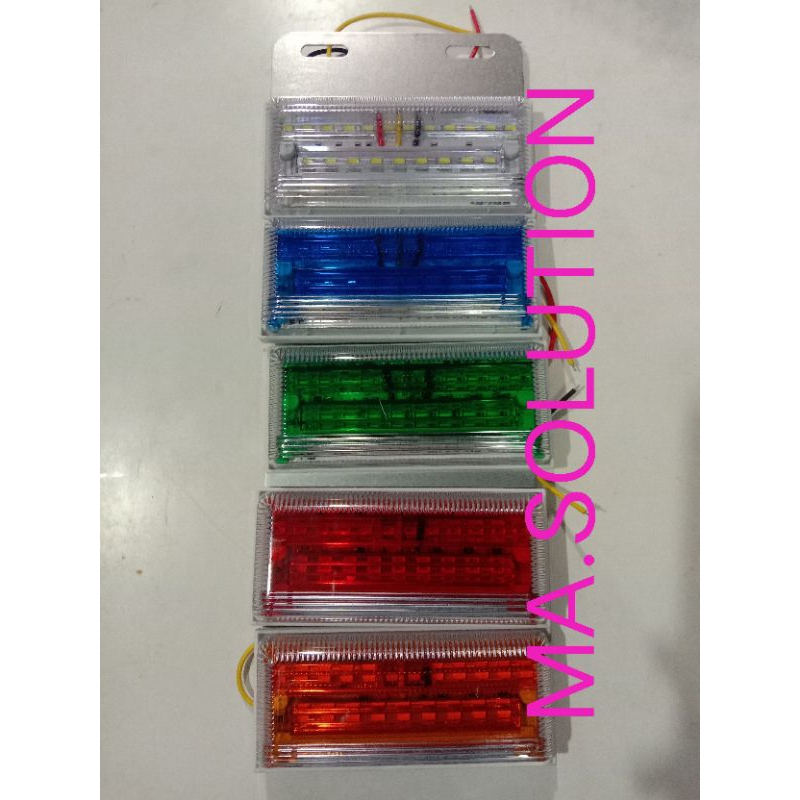 LAMPU BAK / LAMPU SAMPING / LAMPU KOLONG MOBIL TRUK /  24 VOLT 3 KABEL 30 LED