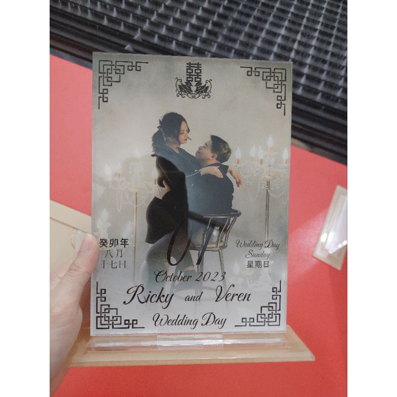 

ELSTUFF CUSTOM AKRILIK KALENDER SANGJIT TANPA TATAKAN / AKRILIK WEDDING