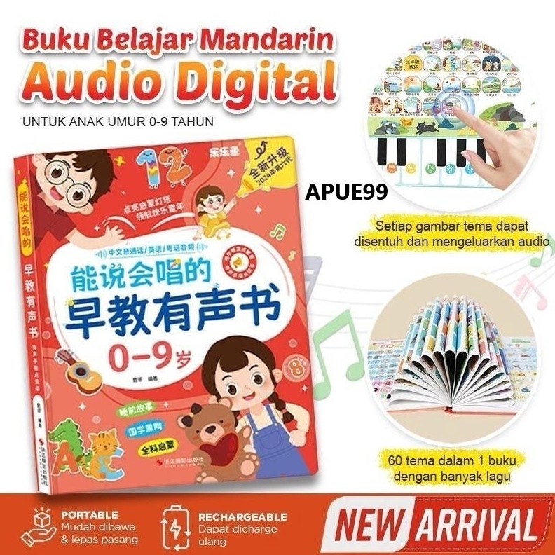 

KODE G89X Buku Belajar Bahasa Mandarin Audio Digital Anak2 Untuk 19 Tahun Edisi 6