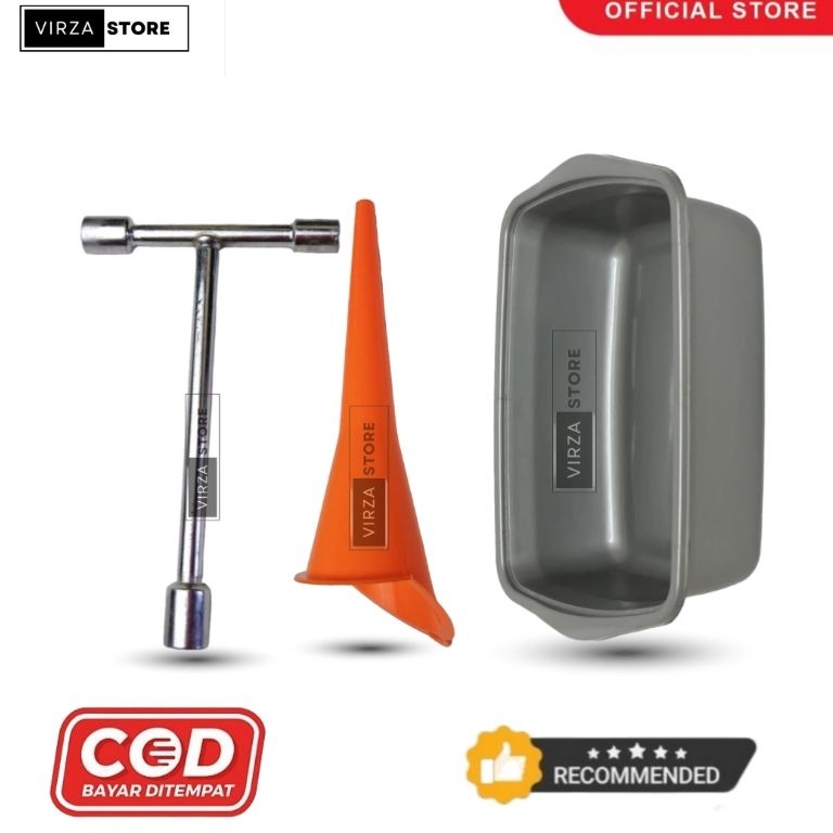 Murah Puas paket Ganti Oli Wadah Oli Corong OliKunci T 81 12 paket ganti oli praktis