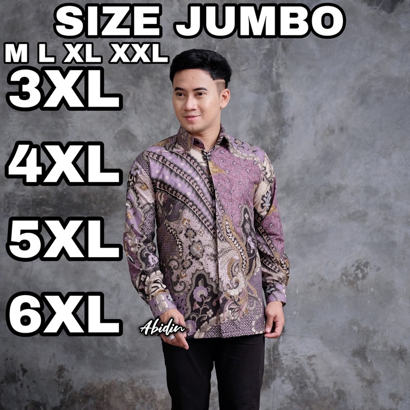 Kemeja Batik Pria Ukuran Jumbo Kemeja batik big size