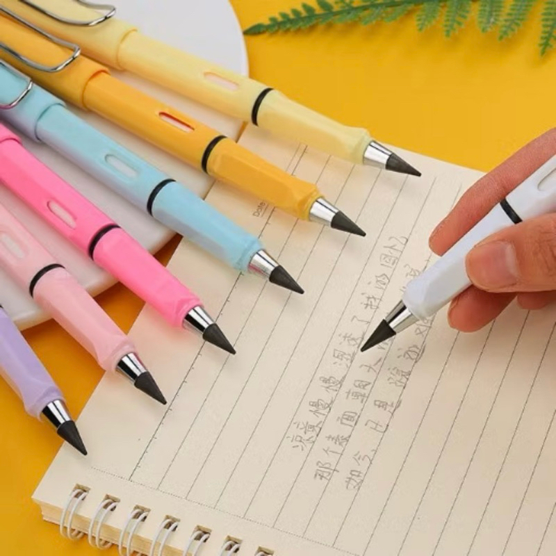 

Pensil Abadi Eternal / Penghapus / Pensil Tanpa Batas / Pensil Eternal Plus Eraser / Pensil Tidak Bisa Habis Pensil Magic / Unlimited Pencil / Pencil Teknologi Eternal / Pensil Tipe Baru / Pensil Sekolah Tanpa Isi Unlimite