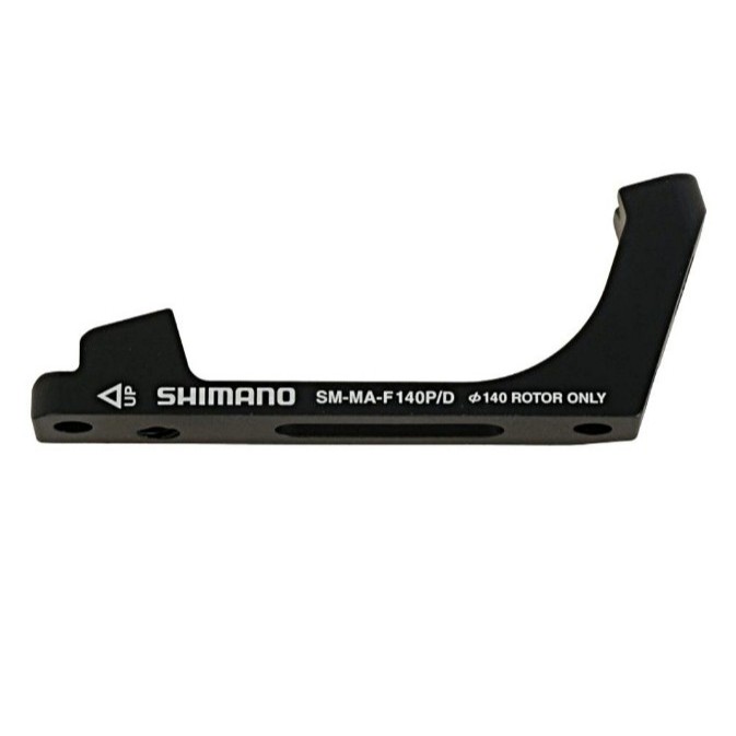 Shimano SM-MA-F140P/D Front 140mm P/D Disc Brake Mount Adapter Sepeda