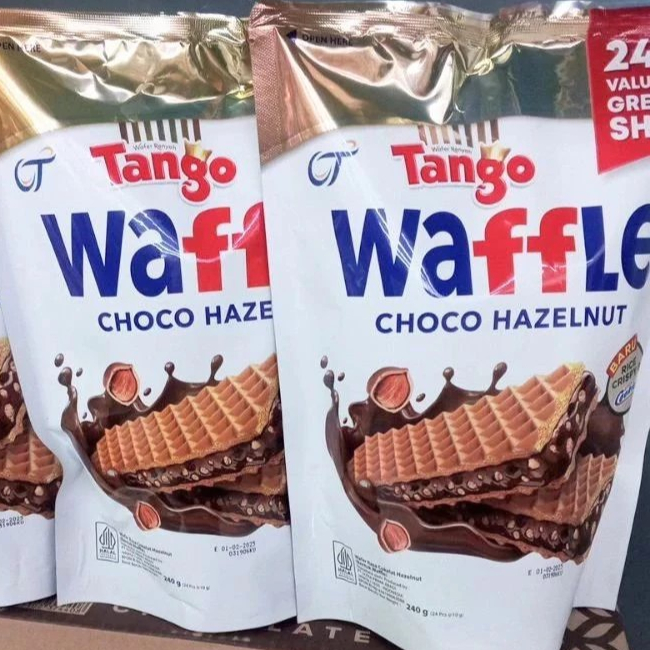 

A019 - Tango Waffle Choco Rasa Hazelnut Isi 24 x 10g