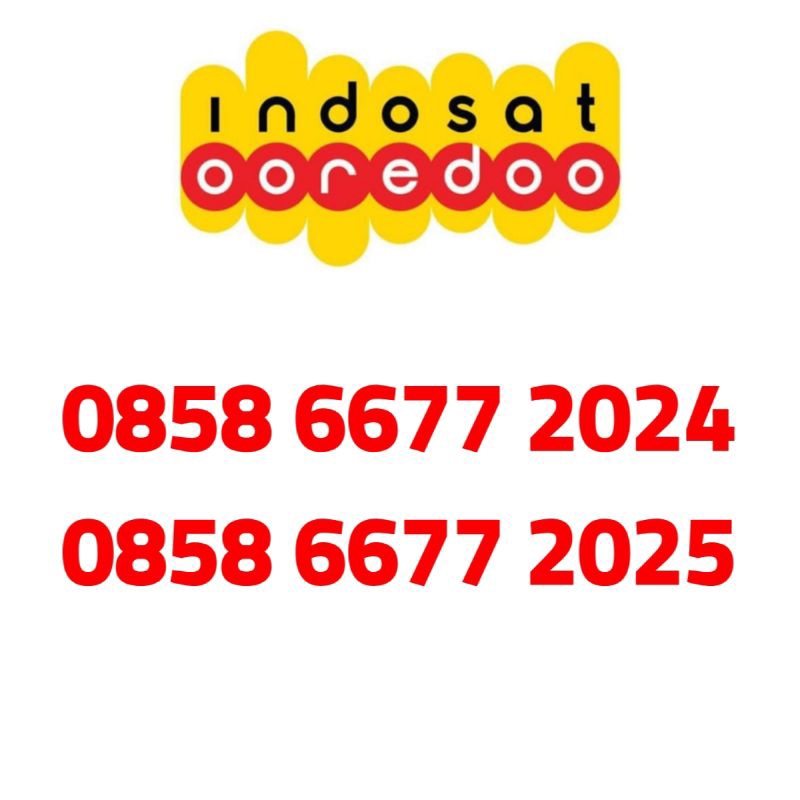 Nomor cantik im3 seri tahun Kartu perdana indosat