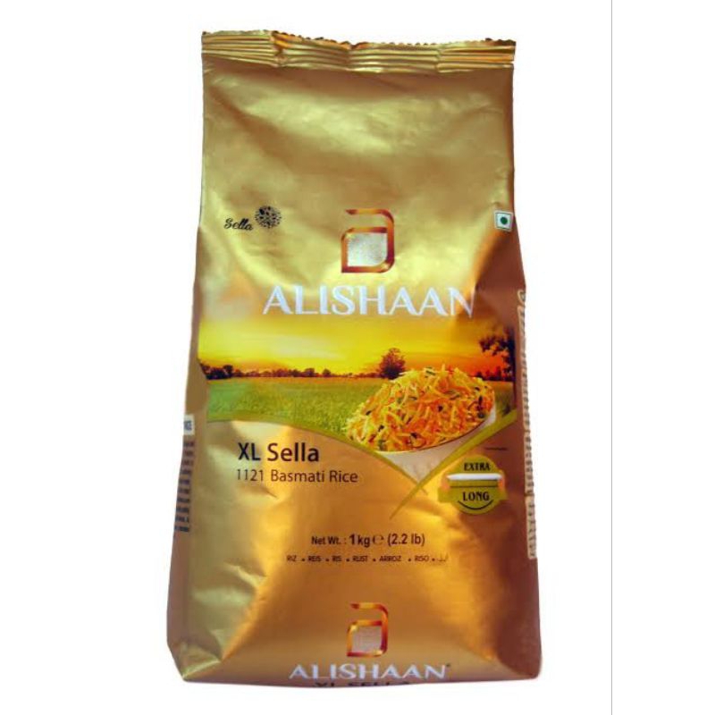 

Alishaan Beras Basmati Extra Long Kualitas Terbaik 1Kg