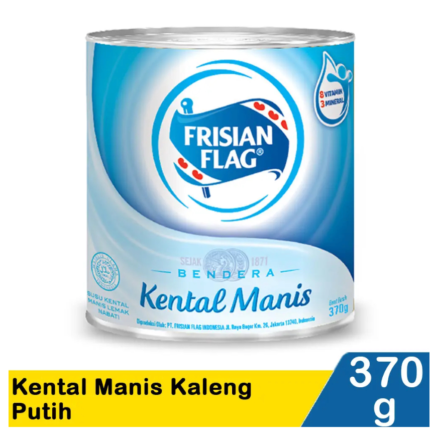 

Frisian Flag Kental Manis Putih 370 Gram