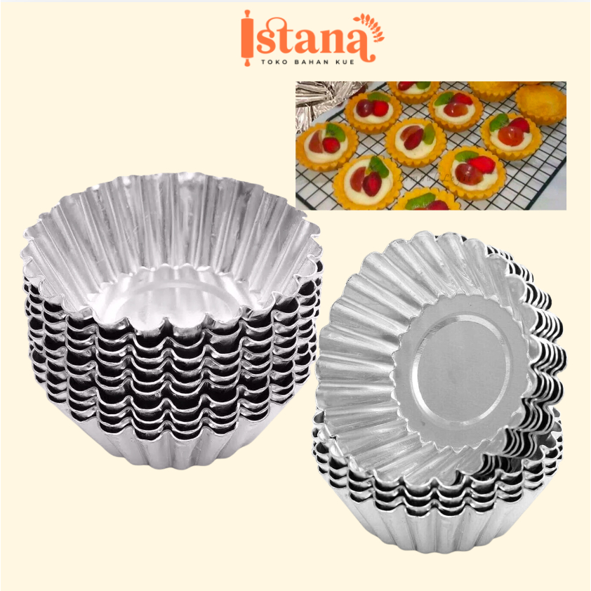 CETAKAN PIE ISI 20PCS / EGG TART / LOYANG PIE BUAH