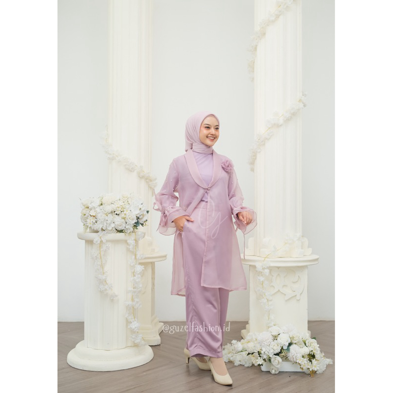 Muthe Set Lilac - By Guzel Fashion