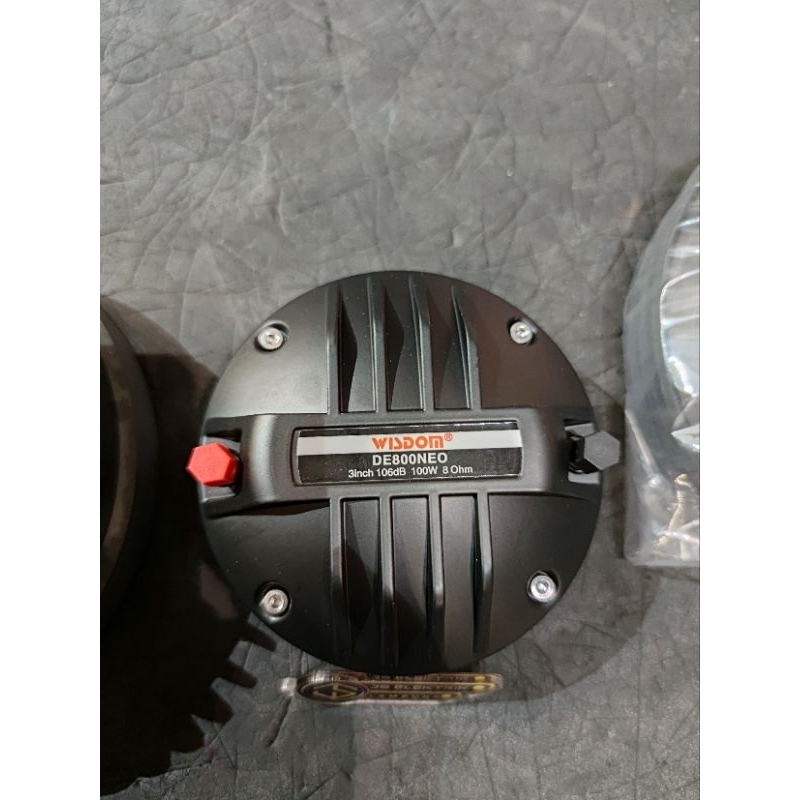 Driver Tweeter Wisdom DE800NEO / Driver Speaker Original Wisdom Componen DE - 800 NEO