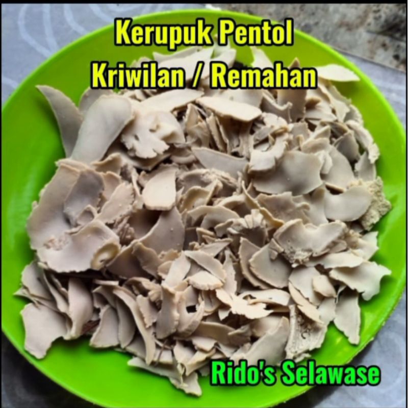 

KERUPUK PENTOL (KRIWILAN/REMAHAN) 500 gram
