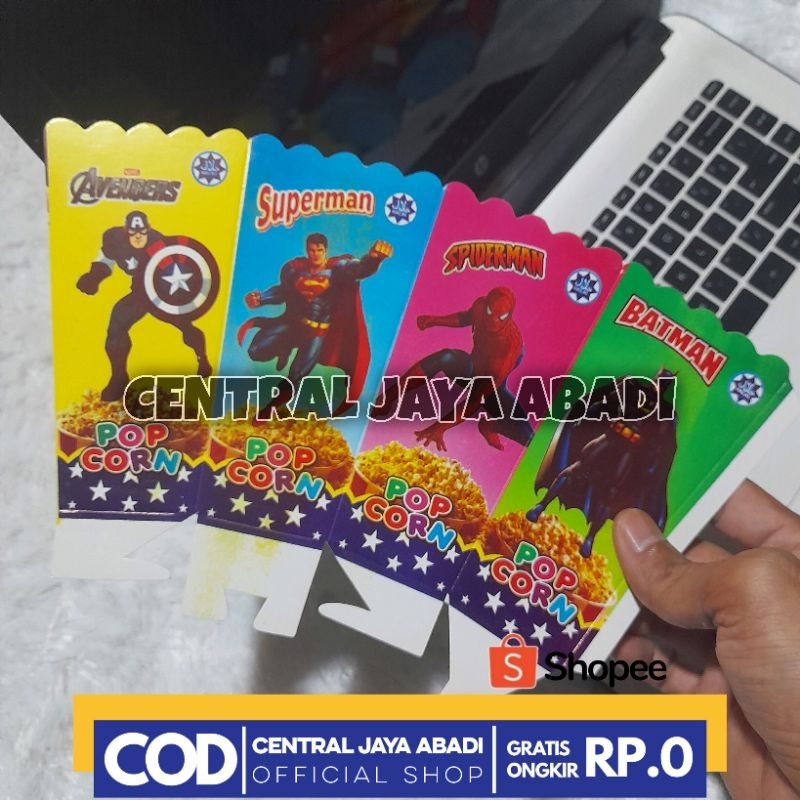 

300 LEMBAR KERTAS POPCORN PRODUK TERBARU | BOX KEMASAN POPCORN BERKUALITAS | KARDUS KEMASAN POPCORN IVORI PUTIH MURAH | DUS POPCORN DUPLEK PUTIH MURAH | KOTAK POPCORN LAMINASI FOIL | TOKO POPCORN OFFICIAL | CENTRAL JAYA ABADI | ARINA SHIVA GROUP 10