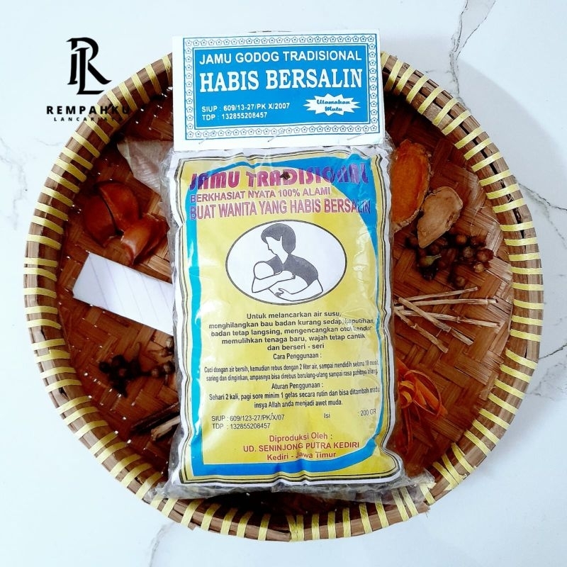 

RL Jamu godok tradisional habis bersalin