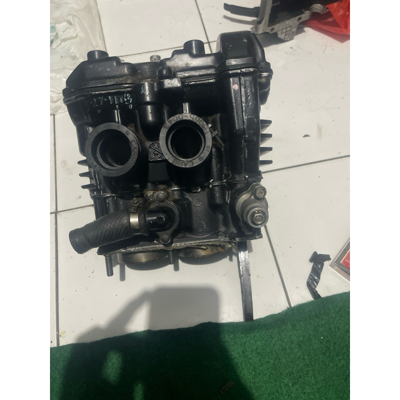 Blok Cylinder Head Kop Fullset Ninja 250 Karbu Blok Head Boring Blok Piston Original Copotan