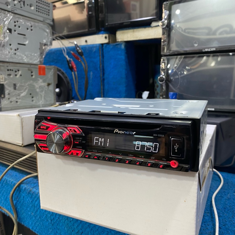 Head Unit Single Din Pioneer
