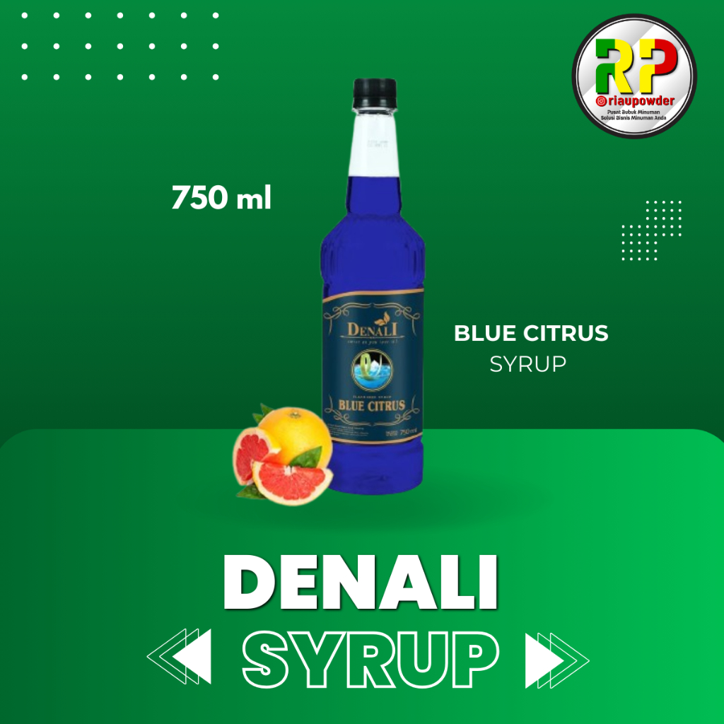 

Denali Syrup Blue Citrus 750ml