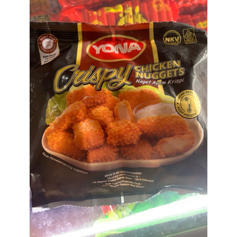 

yona crispy bubble nugget 250 gram