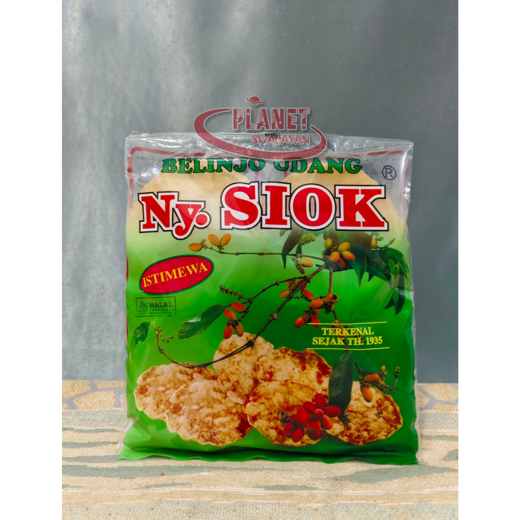 

NY. SIOK BELINJO UDANG ISTIMEWA 200 GR
