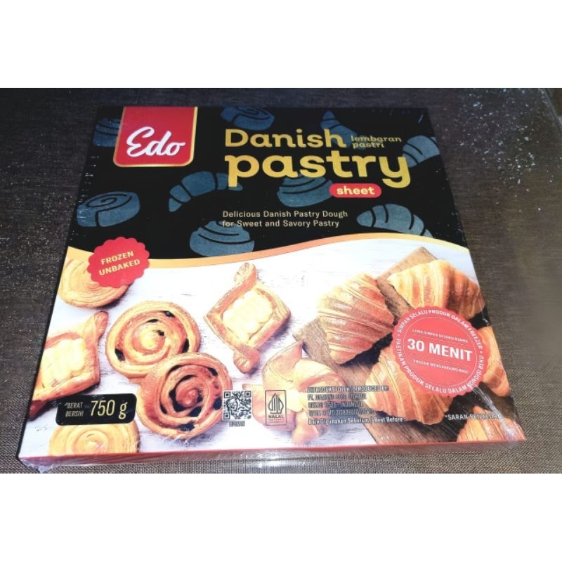 

Edo danish pastry sheet 750gr exp terbaru