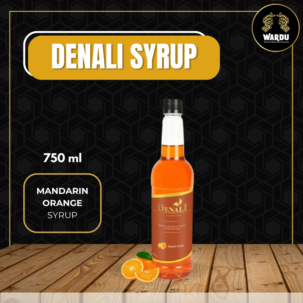 

Denali Syrup Mandarin Orange 750 ML -Denali Syrup