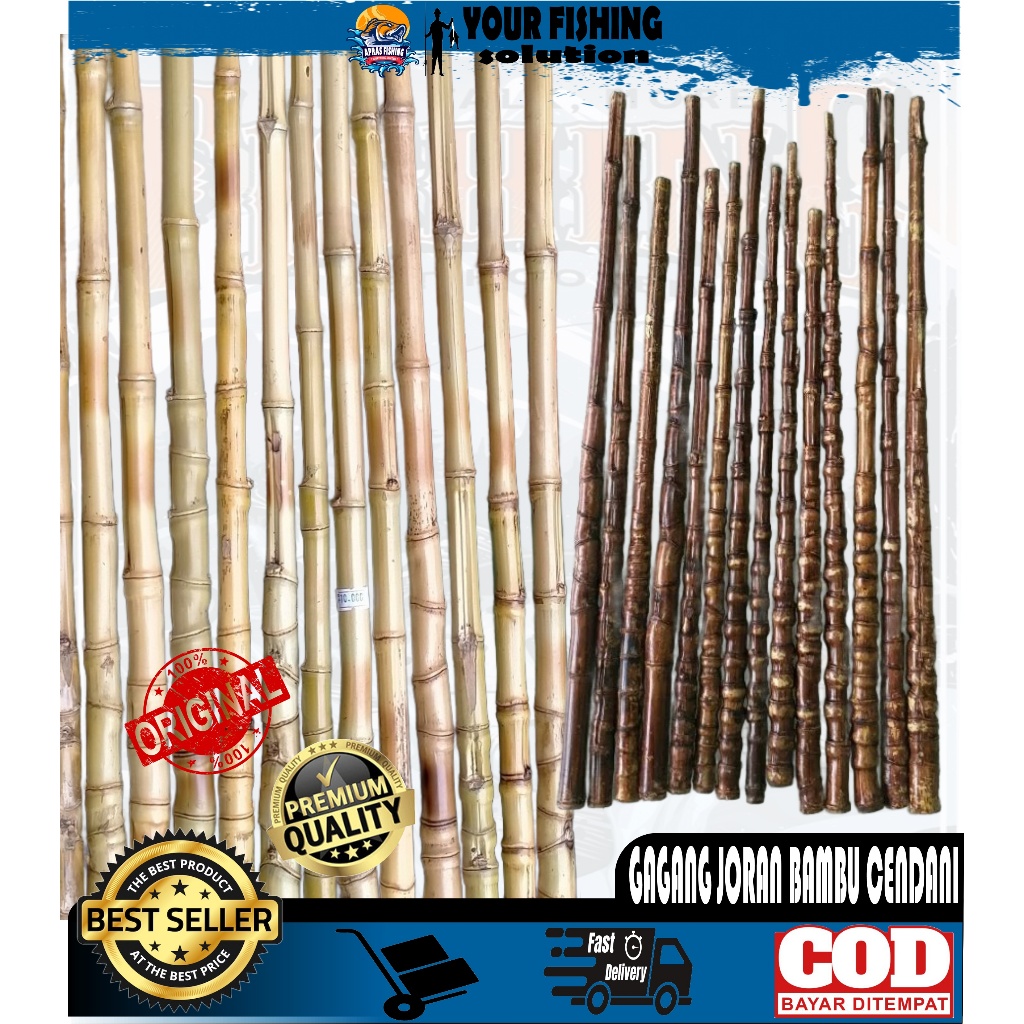 HANDLE GAGANG JORAN PANCING BAMBU CENDANI