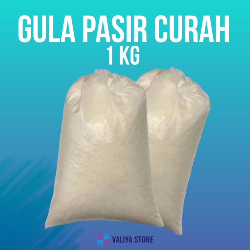 

GULA PASIR CURAH 1 KG ASLI | MURAH PROMO