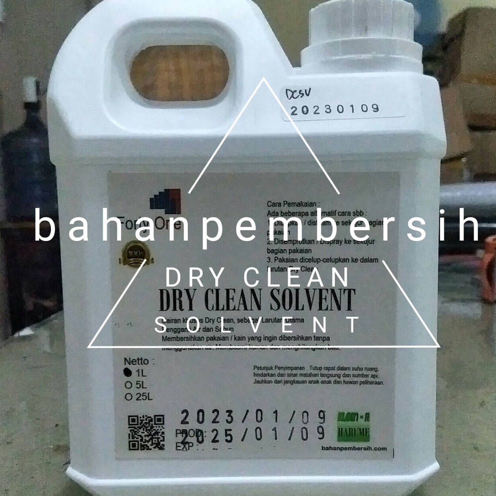 PALINGDIMINATI Dry Clean Solvent  1 Literan Forty One KleenR Harume