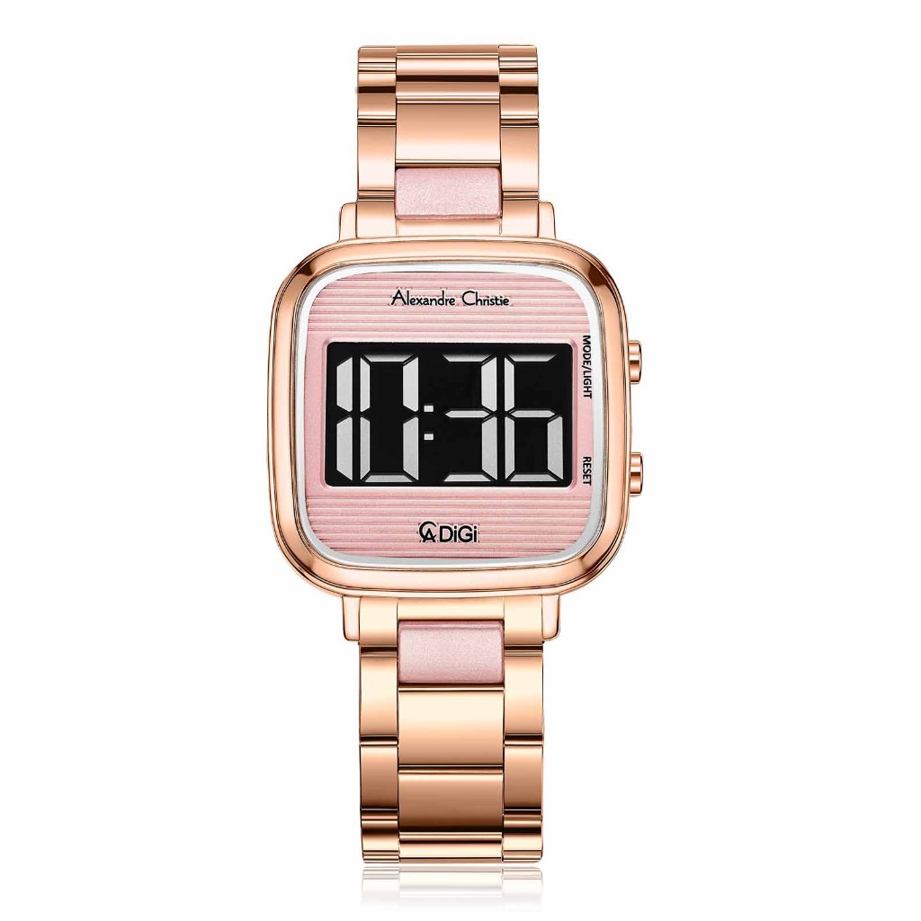 Alexandre Christie 9402 LHBRGPN Jam Tangan Wanita Digital