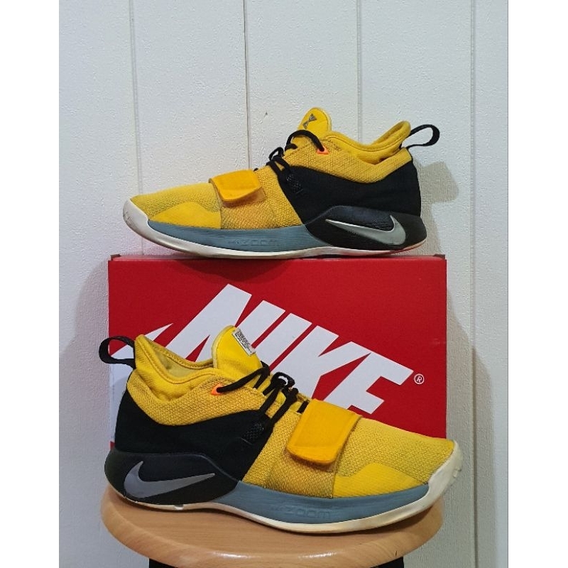 Sepatu Basket NIK3 PG25 YellowBlack Original size 43 second ori