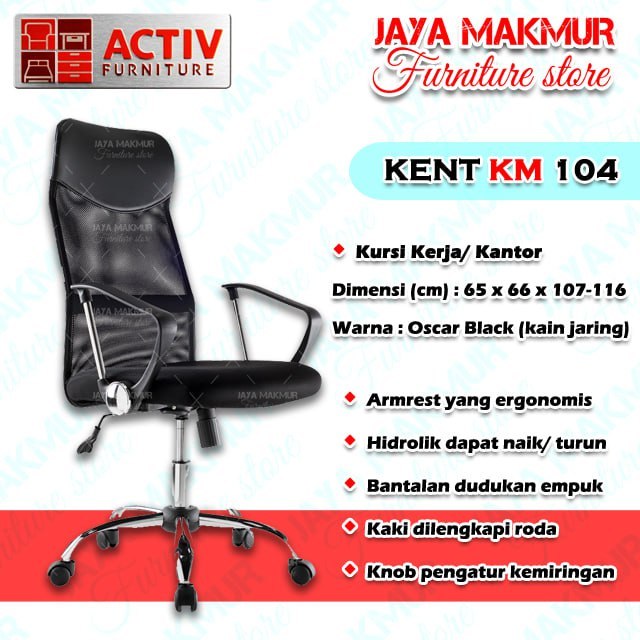 Kursi Kantor/Kursi Manager/Kent Km 104 Activ